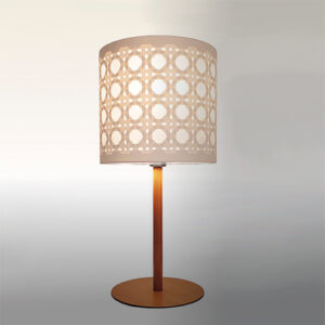 Luminária de Mesa Abajur Palhinha