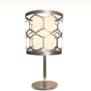 Luminária de Mesa Abajur Redondo Colmeia