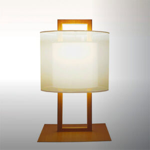 Luminária de Mesa Abajur Redondo Quadrat