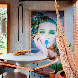 Luminária de Teto Pendente Bengala Basto