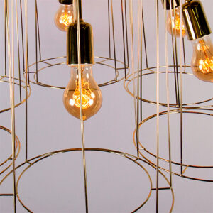 Luminária de Teto Pendente “Vênus” Aramado