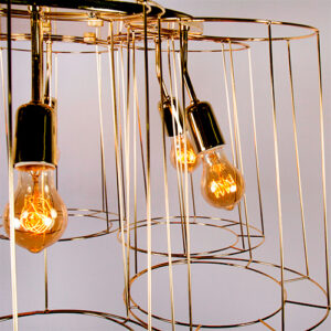 Luminária de Teto Pendente “Vênus” Aramado