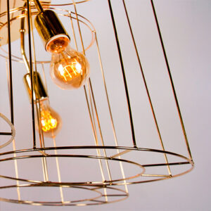 Luminária de Teto Pendente “Vênus” Aramado