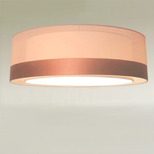 Luminária de Teto Plafon Redondo Listra