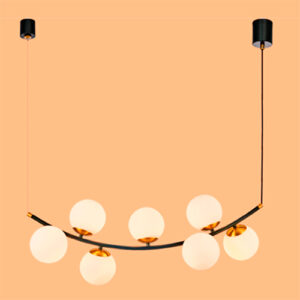 Lustre Pendente 7 Globos Yvapuru