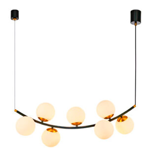 Lustre Pendente 7 Globos Yvapuru