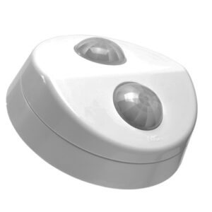 Sensor de Presença 2 Lentes Interno de Embutir e Sobrepor Teto Com Fotocélula