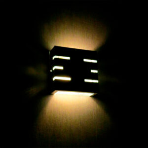 Luminária de Parede Arandela 2 Focos 6 Frizos