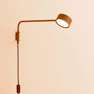 Luminária de Parede Arandela Articulada Reta