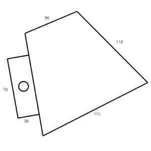 Luminária de Parede Arandela Cúpula Ângulo Regulável