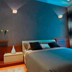 Luminária de Parede Arandela Luz Móvel Concha