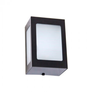 Luminária de Parede Arandela Quadrada 3 Vidros