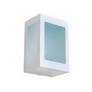 Luminária de Parede Arandela Quadrada 3 Vidros