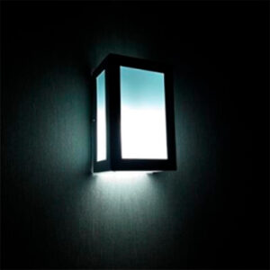 Luminária de Parede Arandela Quadrada 5 Vidros