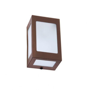 Luminária de Parede Arandela Quadrada 5 Vidros