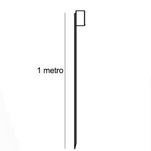 Luminária de Solo Balizador Canequinha Giratório