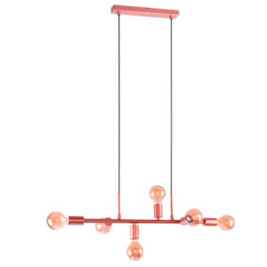 Luminária de Teto Pendente 6 Lâmpadas Tazza