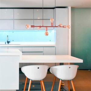 Luminária de Teto Pendente 6 Lâmpadas Tazza