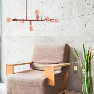 Luminária de Teto Pendente 6 Lâmpadas Tazza