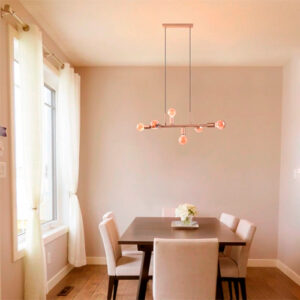 Luminária de Teto Pendente 6 Lâmpadas Tazza