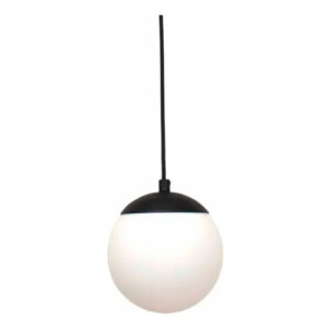 Luminária de Teto Pendente Esfera Globo de Vidro