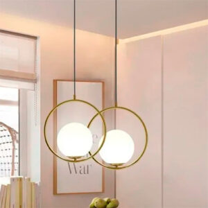 Luminária de Teto Pendente Globo Bambolê