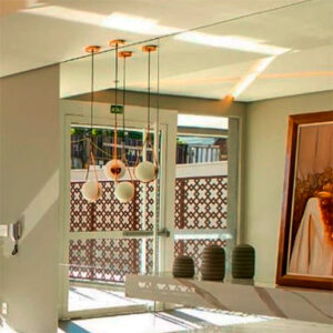 Luminária de Teto Pendente Gota Lateral Tear