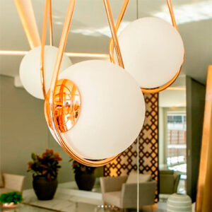 Luminária de Teto Pendente Gota Lateral Tear