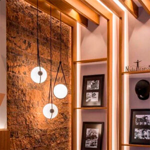 Luminária de Teto Pendente Gota Lateral Tear