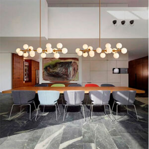 Luminária de Teto Pendente Line 15 Globos