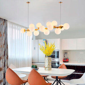 Luminária de Teto Pendente Line 15 Globos