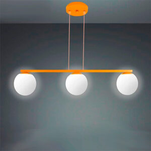 Luminária de Teto Pendente Line 3 Globos