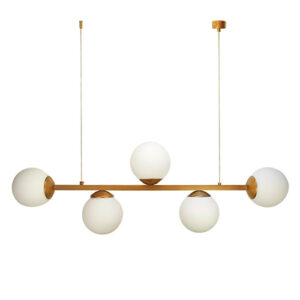 Luminária de Teto Pendente Line 5 Globos