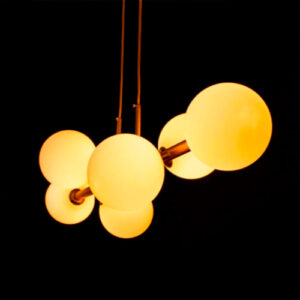 Luminária de Teto Pendente Line 6 Globos