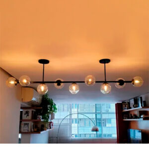 Luminária de Teto Pendente Line 9 Globos