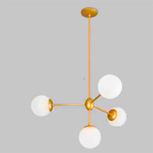 Luminária de Teto Pendente Orbit 4 Esferas
