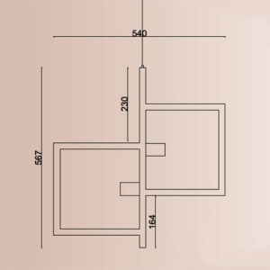Luminária de Teto Pendente Rústico Quattro