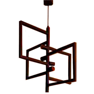 Luminária de Teto Pendente Rústico Quattro