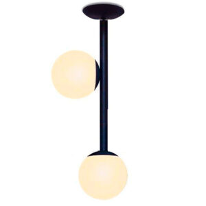 Luminária de Teto Plafon 2 Bolas
