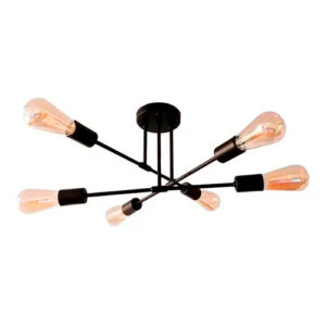 Luminária de Teto Plafon Tazza 6 Lâmpadas