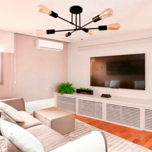 Luminária de Teto Plafon Tazza 6 Lâmpadas