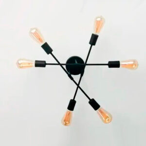 Luminária de Teto Plafon Tazza 6 Lâmpadas