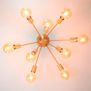 Luminária de Teto Plafon Tazza 9 Lâmpadas