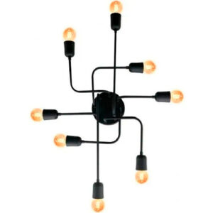 Luminária de Teto Plafon Teia 8 Braços