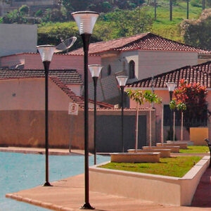 Cabeça Poste Polímero Sem Anel