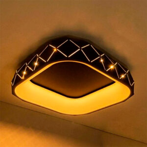 Luminária Plafon Quadrado Zeus