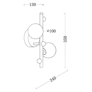 Luminária de Parede Arandela Júpiturnino