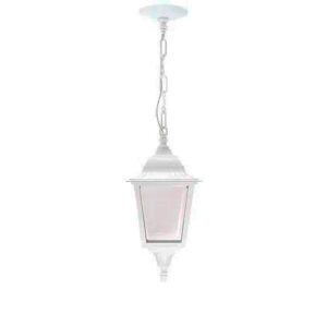 Luminária de Parede Pendente Lanterna Externa Quadrada