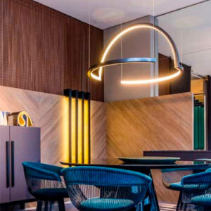 Luminária de Teto Pendente Dome