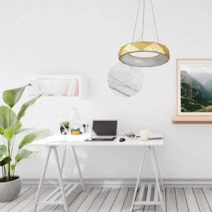 Luminária de Teto Pendente Redondo Zeus